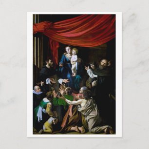 Carte Postale Vierge du Rosaire, Caravaggio