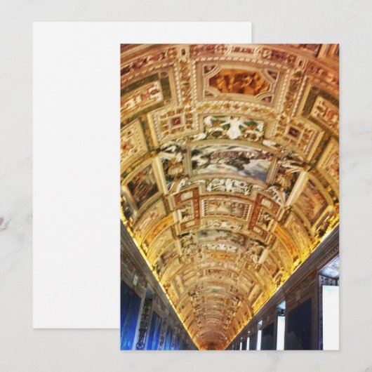 Carte postale vierge du Vatican (Devant / Derrière)