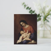 Carte Postale Vierge et enfant, 1658 (Debout devant)