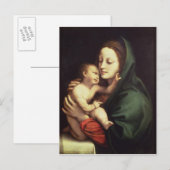 Carte Postale Vierge et enfant, c.1510 (Devant / Derrière)
