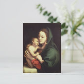 Carte Postale Vierge et enfant, c.1510 (Debout devant)