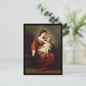 Carte Postale Vierge et enfant Christ (Debout devant)