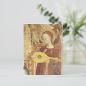 Carte Postale Vierge et enfant Enthroné de six anges (Debout devant)