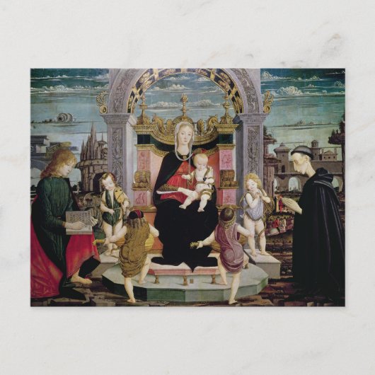 Carte Postale Vierge et enfant hérité (Devant)