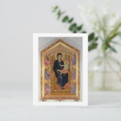 Carte Postale Vierge et Enfant (Rucellai Madonna) 1285 (tempéra (Debout devant)