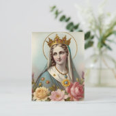 Carte postale Vierge Marie (Debout devant)