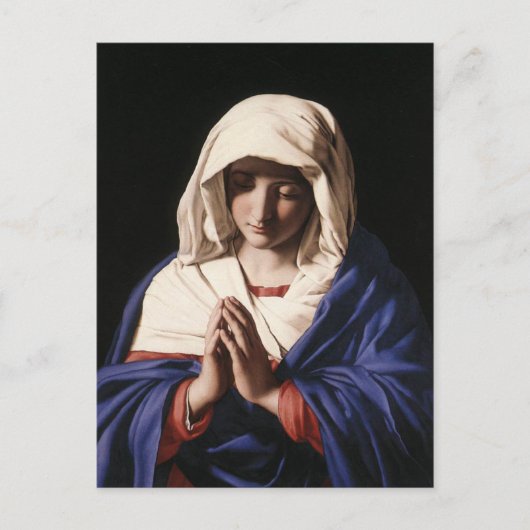 Carte Postale Vierge Marie (Devant)