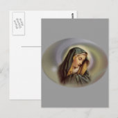Carte Postale Vierge Marie 2 (Devant / Derrière)
