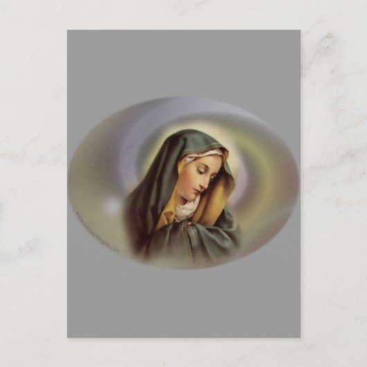 Carte Postale Vierge Marie 2 (Devant)