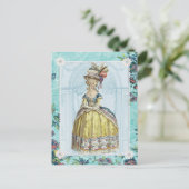 carte postale vierge marie antoinette (Debout devant)