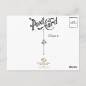 Carte Postale Vierge Marie avec Bébé Jésus (Dos)