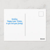 Carte Postale Vierge Marie Bénédiction de Pâques (Dos)