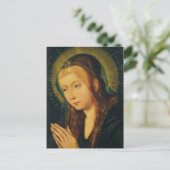 Carte Postale Vierge Marie en prière (Debout devant)