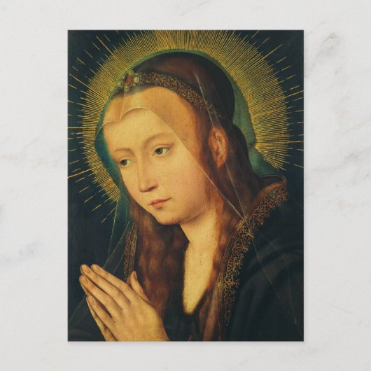 Carte Postale Vierge Marie en prière (Devant)