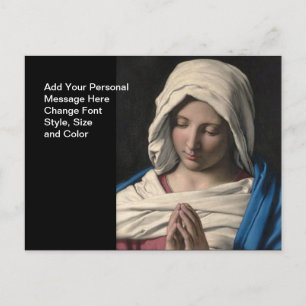 Carte Postale Vierge Marie / Vierge Maria