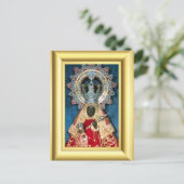 Carte Postale Vierge noire Marie (Debout devant)