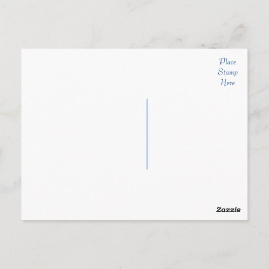 Carte postale vierge Poméranie Chien Chien Chien (Dos)