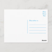 Carte postale vierge Poméranie Chien Chien Chien (Dos)