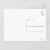 Carte postale vierge Poméranie Chien Chien Chien (Dos)