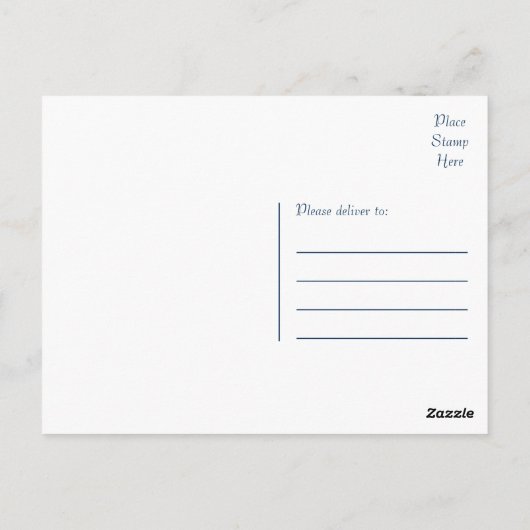 Carte postale vierge Poméranie Chien Chien Chien (Dos)