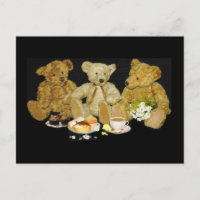Carte postale vierge Teddy Bear