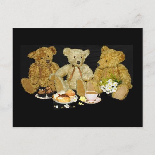 Carte postale vierge Teddy Bear (Devant)
