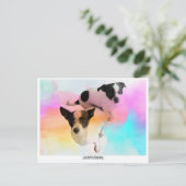 Carte postale vierge Zoey & Gracie Disco ! (Debout devant)