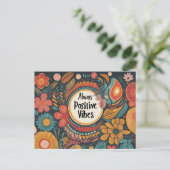 Carte Postale Vies toujours positives (Debout devant)
