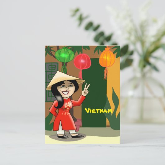 Carte Postale Viêt Nam (Debout devant)