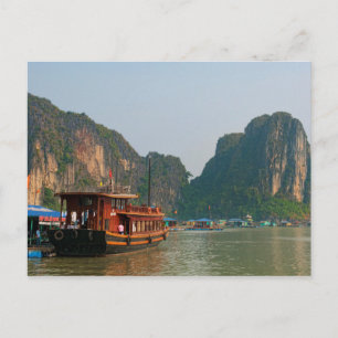 Carte Postale Viêt Nam, baie d'Along