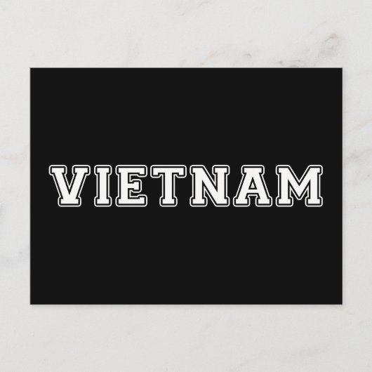Carte Postale Vietnam (Devant)