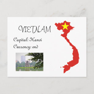 Carte Postale Vietnam