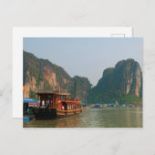 Carte Postale Vietnam, Ha Long Bay (Devant / Derrière)