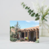 Carte Postale Vieux Adobe Père Noël Fe Nouveau Mexique (Debout devant)