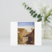 Carte Postale Vieux Advert Grèce Mycenae Porte Des Lionesses (Debout devant)