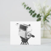 Carte Postale Vieux appareil de télévision à diffusion (Debout devant)