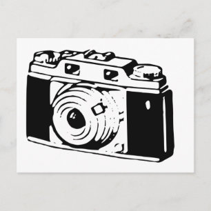 Carte Postale Vieux appareil photo