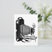 Carte Postale Vieux appareil photo Kodak (Debout devant)