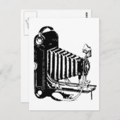 Carte Postale Vieux appareil photo Kodak (Devant / Derrière)