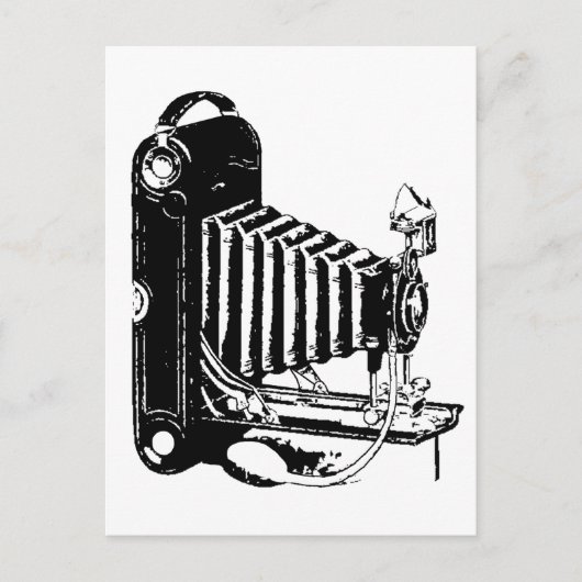 Carte Postale Vieux appareil photo Kodak (Devant)