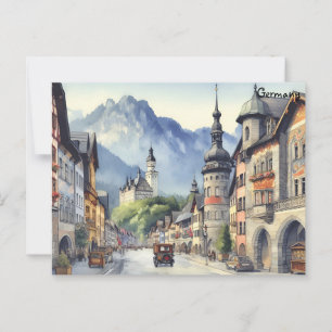 Carte Postale Vieux Art voyage vintage berlin Allemagne ville