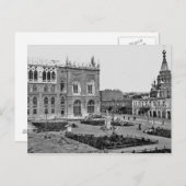 Carte Postale Vieux Bakou (1925) - Ismailiyye - Aleksandr Nevski (Devant / Derrière)