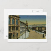 Carte Postale Vieux Bakou - realnoye uchilishe - Narxoz (Devant / Derrière)