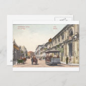 Carte Postale Vieux Bakou - rue Olginskaya (Devant / Derrière)