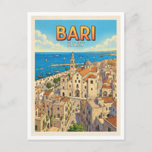 Carte Postale Vieux Bari Italie
