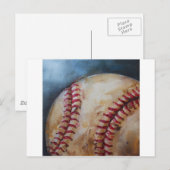 Carte Postale Vieux baseball (Devant / Derrière)