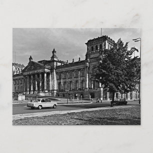 Carte Postale Vieux bâtiment du parlement du Reichstag à Berlin