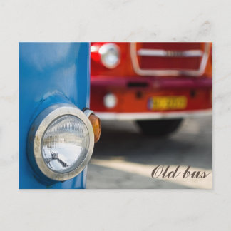 Carte Postale Vieux bus