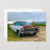 Carte Postale Vieux Cadillac (Devant / Derrière)