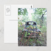 Carte Postale Vieux Camion (Devant / Derrière)